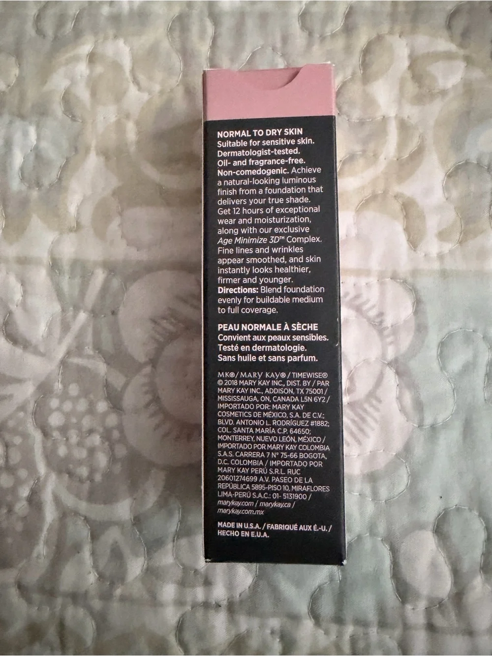 Mary Kay TimeWise Luminous 3D Foundation Beige W160